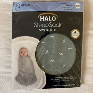 NWT NB 1.5 TOG Bird Swaddle Sleepsack 100% Cotton Newborn